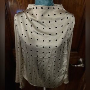 Polka dot dress shirt